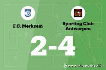 Khajjou scoort twee keer voor Sporting Club Antwerpen in wedstrijd tegen FC Merksem B