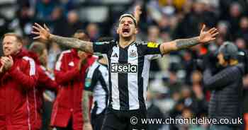 Why Bruno Guimaraes touched the feet of Newcastle United  Wembley legend