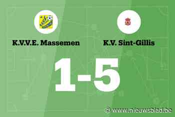 Zes opeenvolgende overwinningen voor KV Sint-Gillis-Dendermonde na 1-5 tegen KVVE Massemen B