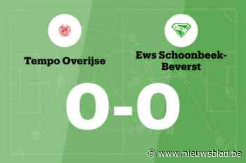 Winnende reeks van Tempo Overijse eindigt na wedstrijd tegen EWS Schoonbeek-Beverst