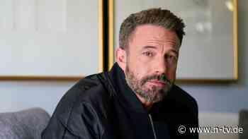 Aber einen sehr guten: Ben Affleck hat "nicht sehr viele Freunde"