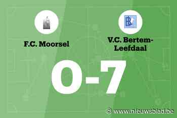 Bertem-Leefdaal B overklast Moorsel B