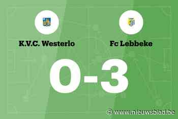 FC Lebbeke boekt overtuigende zege tegen Westerlo B
