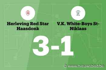 Zege HRS Haasdonk B tegen VK White Boys Sint-Niklaas