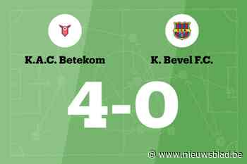 KAC Betekom maakt einde aan slechte reeks door zege tegen Bevel