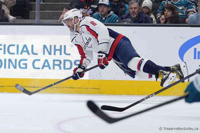 Ovechkin scores 887th goal, moves within 8 of breaking Gretzky’s record