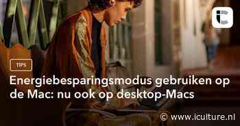 Energiebesparingsmodus gebruiken op de Mac: nu ook op desktop-Macs