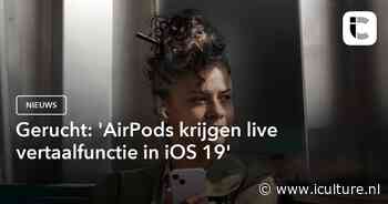 Gerucht: ‘AirPods krijgen live vertaalfunctie in iOS 19’