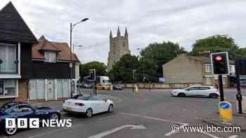 Tyre slashed at traffic lights after parking row