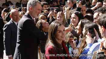 Königin Letizia und König Felipe: Große Emotionen nach Flutkatastrophe