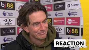 Frank 'proud' after Brentford earn 50th Premier League win