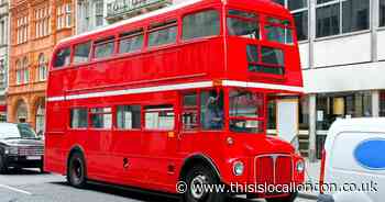 You can ride a vintage double-decker bus in London this month for free