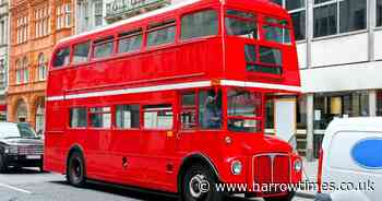 You can ride a vintage double-decker bus in London this month for free