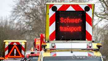 Schwertransport zur Geretsrieder Feuerwehrschule