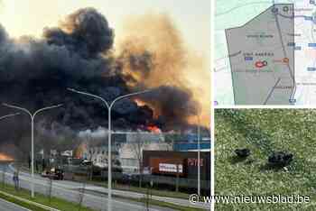 LIVE. Burgemeester De fauw bevestigt: “Match Club Brugge gaat door” - Rampenplan afgekondigd na zware bedrijfsbrand met asbest