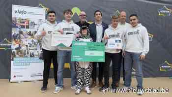Studenten Sint-Ludgardis en Karel de Grote tonen zich beste verkopers in shoppingcenter