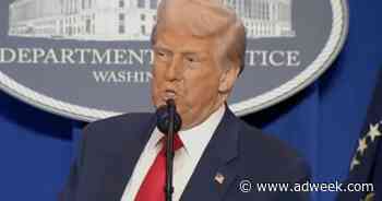 Donald Trump Calls CNN and MSNBC ‘Illegal’ During DOJ Speech