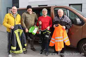 Ukrainehilfe Delbrück unterstützt beim Aufbau