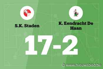 SK Staden C haalt uit tegen Eendracht De Haan