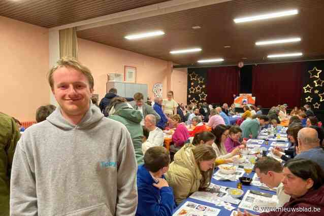 KSA ‘t Vlinderke breekt record met spaghetti-avond na brand materiaalkot