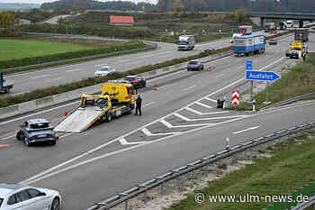 Übermüdung führt zu Totalschaden auf der A 7 bei Nerenstetten