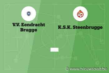 Wedstrijd tussen Eendracht Brugge en SK Steenbrugge afgelast