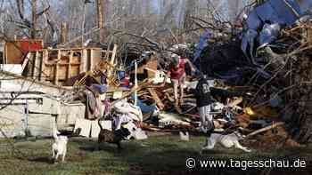 Mindestens 34 Tote durch schwere Stürme in den USA