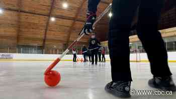 This small-town Sask. broomball team has won 3 championships in a row