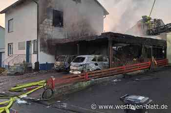 Feuer-Alarm in Nieheim