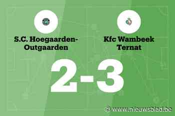 KFC Wambeek Ternat komt goed terug en haalt overwinning