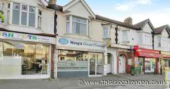 Romford Chinese takeaway and restaurant spotted in Zoopla listing