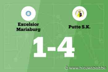Geen verbetering voor Exc. Mariaburg B na verlies tegen Putte SK