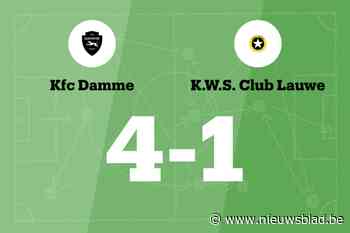 FC Damme zet succesvolle reeks voort met ruime zege tegen WS Lauwe