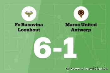 Bucovina Loenhout verslaat Maroc United Antwerp B en blijft winnen