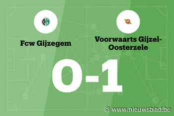 VW Gijzel-Oosterzele beëindigt reeks nederlagen in de wedstrijd tegen FCW Gijzegem