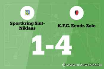 Huys scoort twee keer voor Eendracht Zele B in wedstrijd tegen SKN Sint-Niklaas B