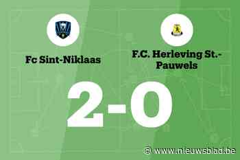 FC Sint-Niklaas verslaat FCH Sint-Pauwels met 2-0 en eindigt reeks zonder overwinning