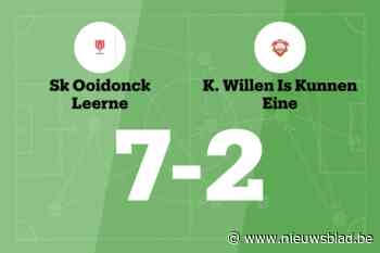 SK Ooidonck Leerne overklast KWIK Eine B