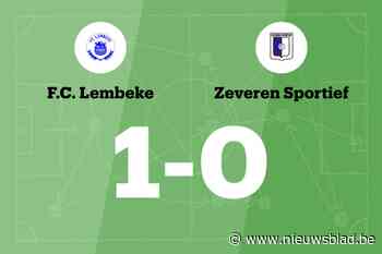 Donkor is goud waard voor FC Lembeke tegen Zeveren Sportief