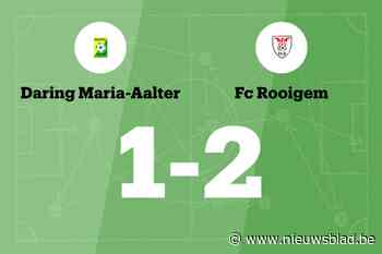 Zege voor FC Rooigem in uitwedstrijd tegen Daring Maria-Aalter