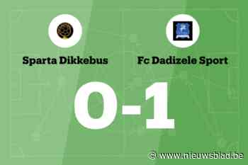 Mauceri bezorgt FC Dadizele Sport zege tegen Sparta Dikkebus