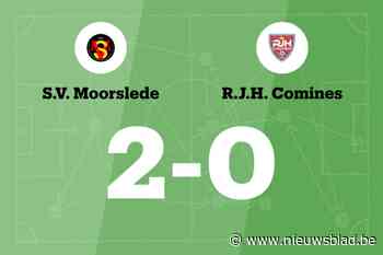 SV Moorslede maakt tegen R.J.H. Comines einde aan reeks zonder zege