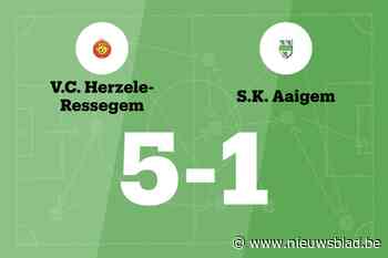 VC Herzele-Ressegem verslaat SK Aaigem met 5-1