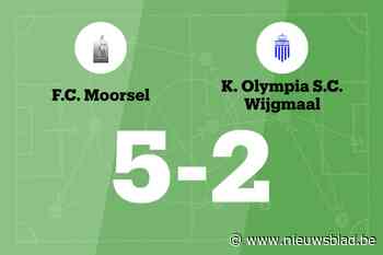 Moorsel wint thuis van Olympia Wijgmaal B, mede dankzij twee treffers Milisen