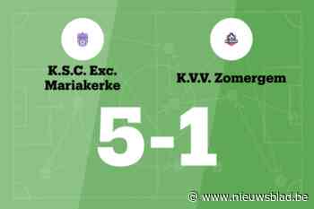Versprille scoort drie keer, Excelsior Mariakerke verslaat KVV Zomergem