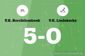 Borchtlombeek beëindigt reeks nederlagen in de wedstrijd tegen Liedekerke