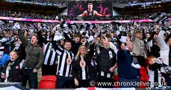 Newcastle fans drown out Sky Sports presenters at Liverpool Carabao Cup Final - 'I can't hear you'