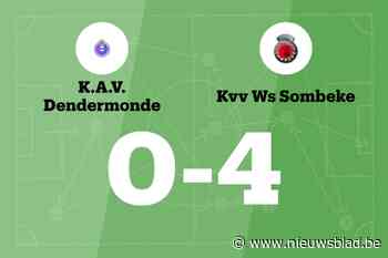 WS Sombeke verzekert de overwinning al in de eerste helft tegen KAV Dendermonde B