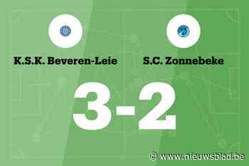 SK Beveren-Leie wint van SC Zonnebeke