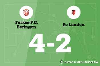 Ongeslagen reeks van FC Landen beëindigd na 4-2 tegen Turkse FC